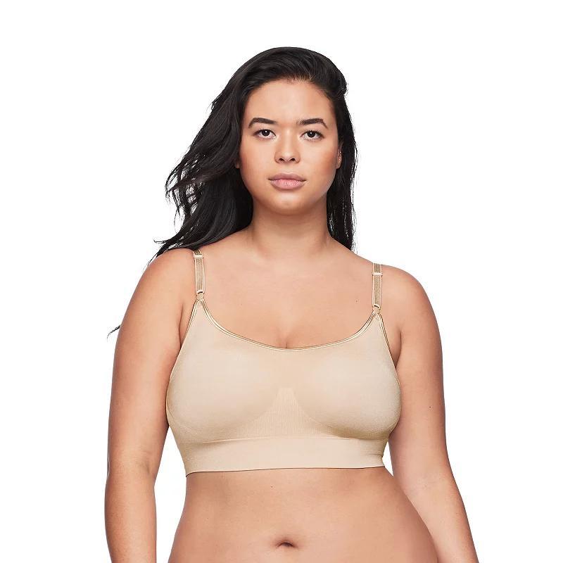 Warners Easy Does It Dig-Free Comfort Band with Seamless Stretch Wireless Lightly Lined Convertible Comfort Bra RM0911A, Womens Product Image