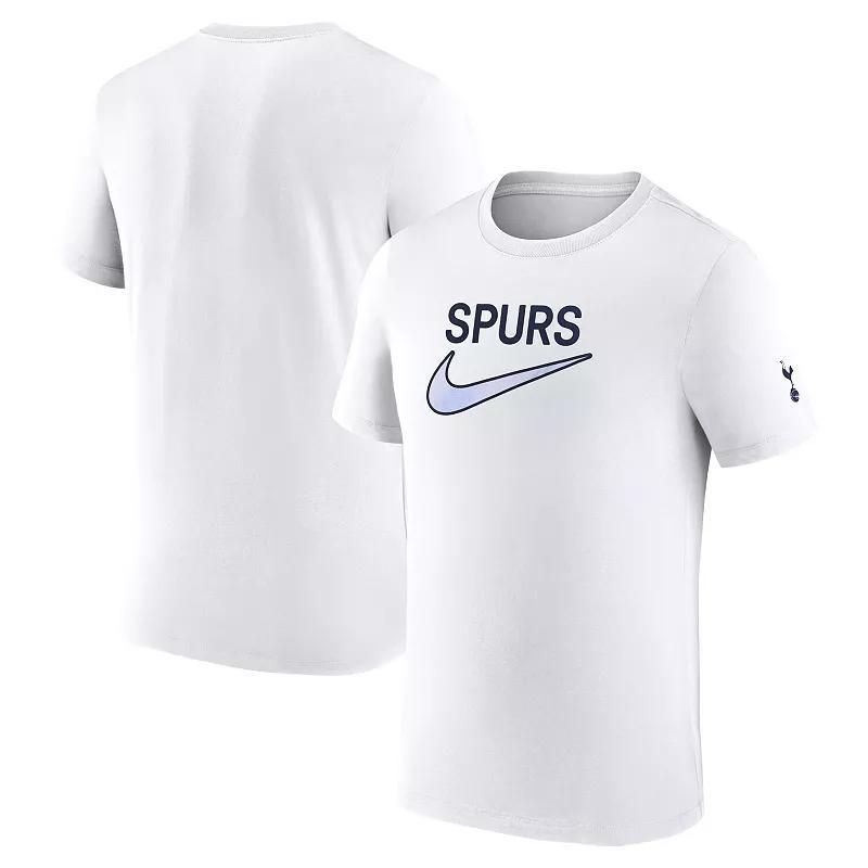 Mens Nike White Tottenham Hotspur Swoosh T-Shirt Product Image