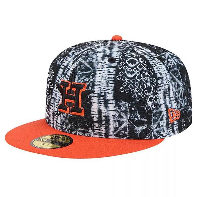 New Era Mens Black Houston Astros Sands 59FIFTY Fitted Hat Product Image