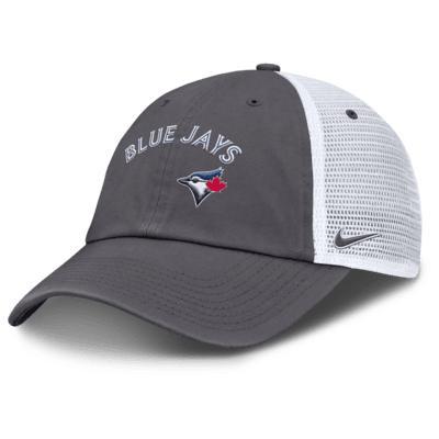 Toronto Blue Jays Wordmark Club Men's Nike MLB Trucker Adjustable Hat Product Image