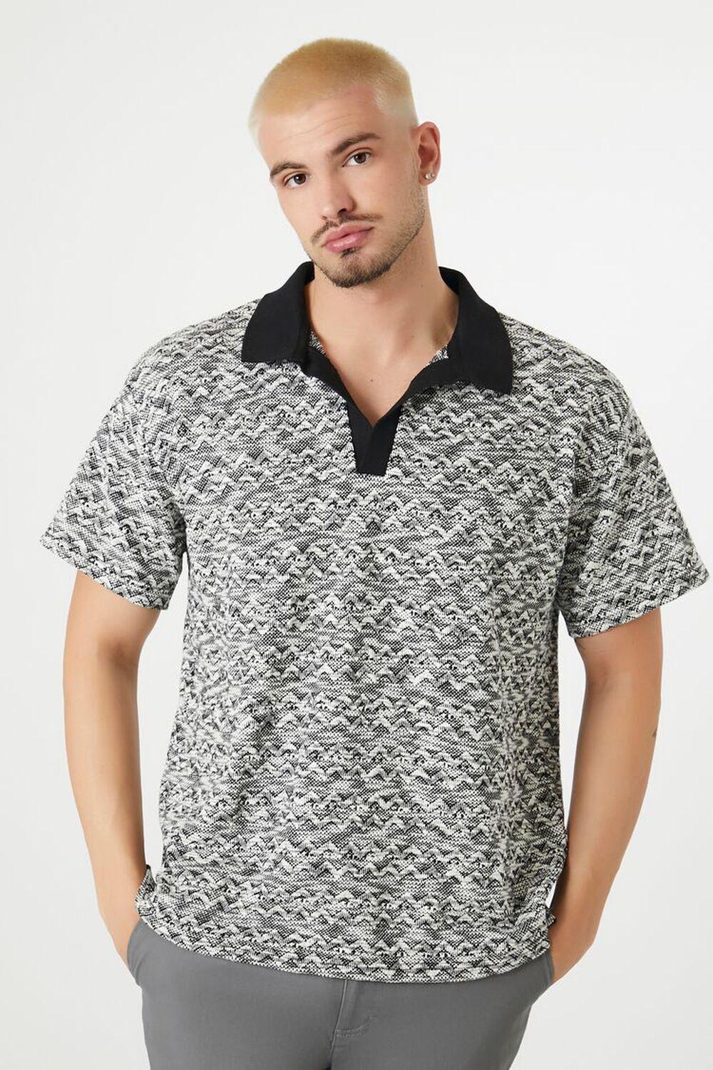 Ornate Polo Shirt | Forever 21 Product Image