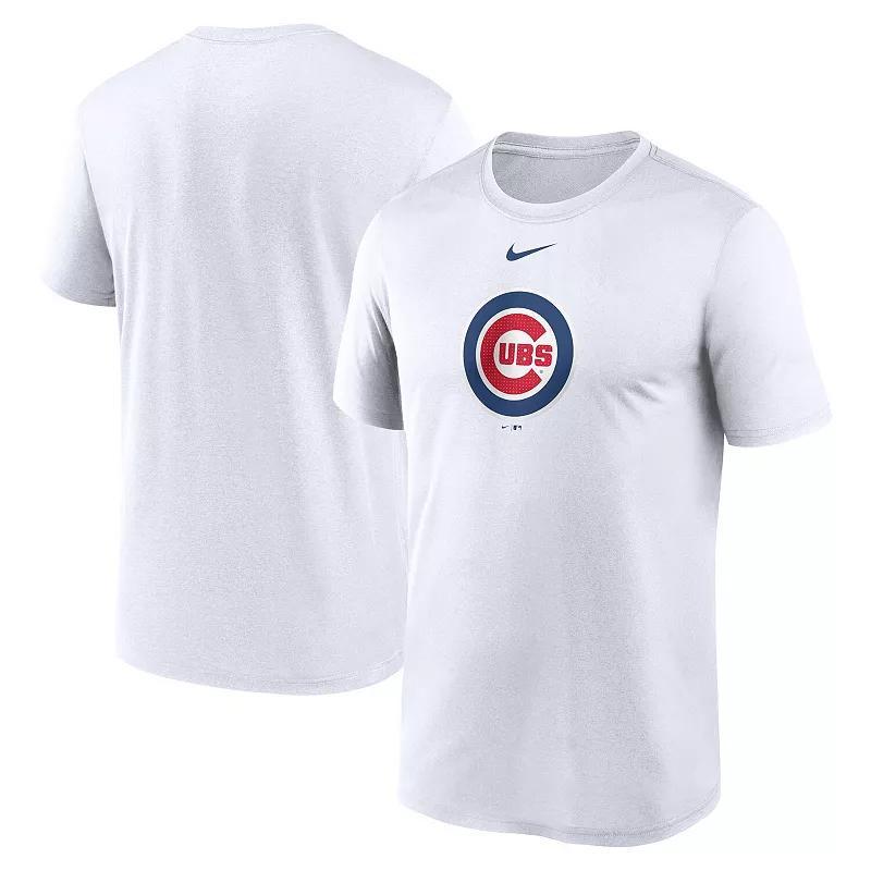 Mens Nike Chicago Cubs Legend Fuse Large Logo Performance T-Shirt Product Image