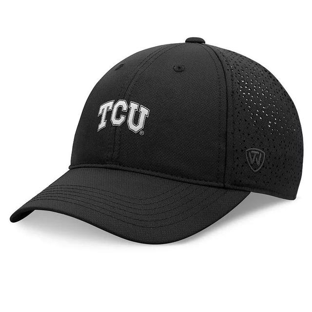 Mens Top of the World TCU Horned Frogs Liquesce Trucker Adjustable Hat Product Image