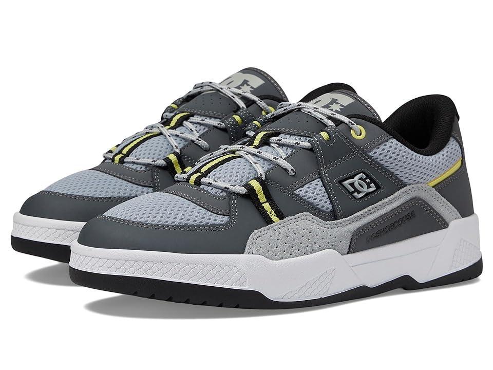 DC Construct Grey/Yellow) Men's Shoes Product Image