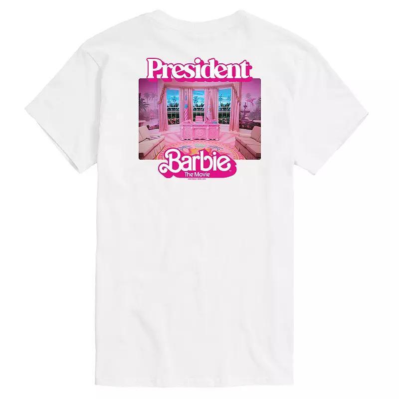 Mens Barbie The Movie President Barbie Graphic Tee Product Image