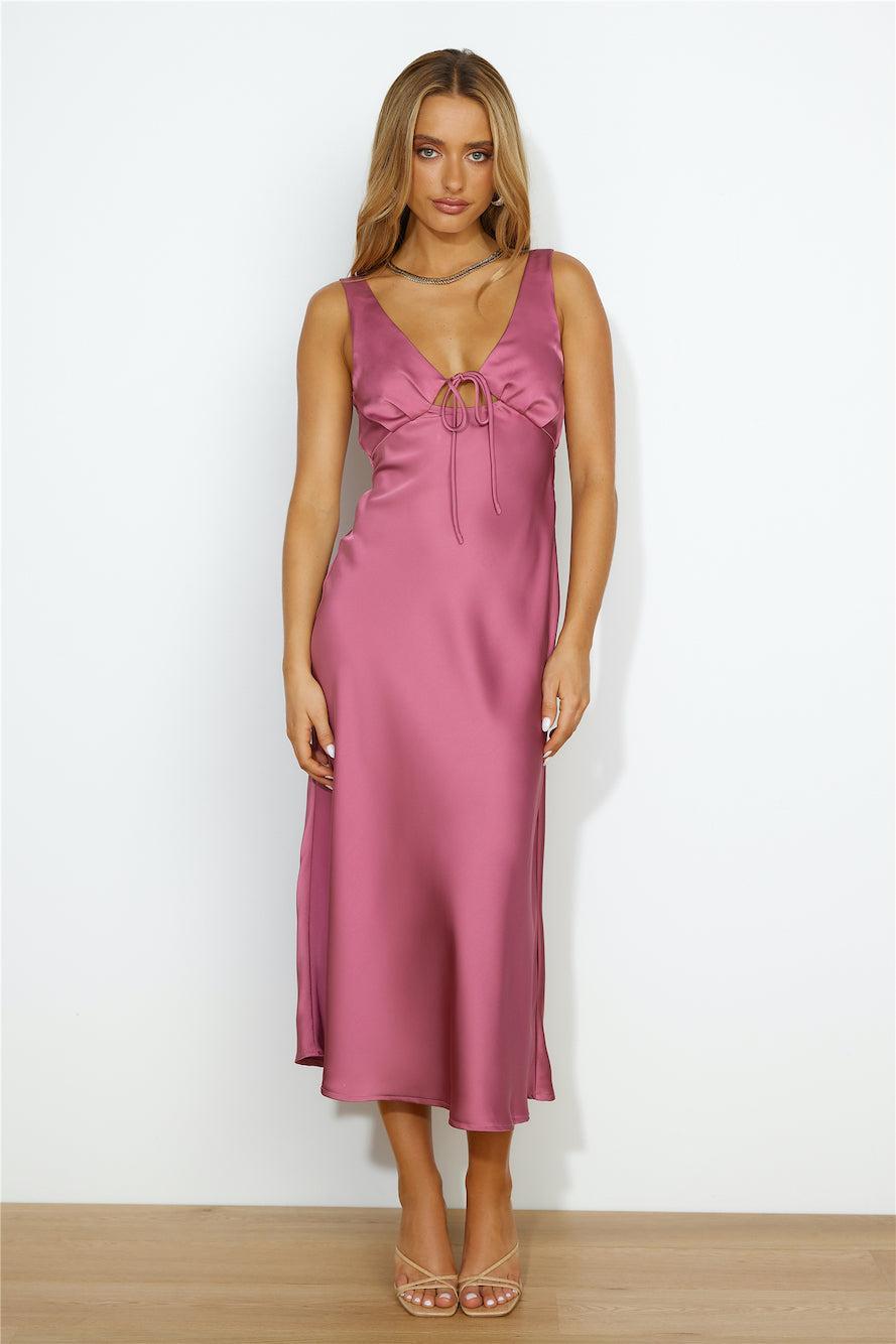 Love To Amaze Midi Dress Pink Product Image