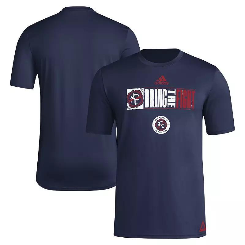 Mens adidas Navy New England Revolution 2024 Jersey Hook Aeroready T-shirt Product Image