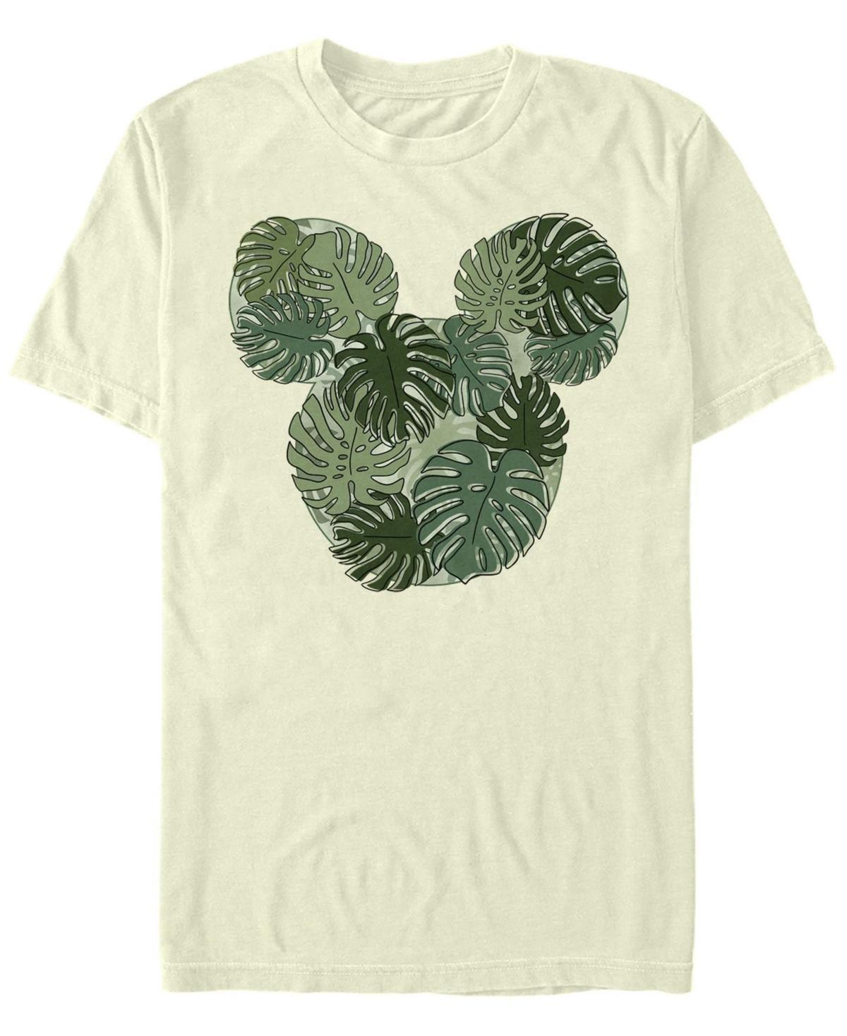 Disneys Mickey & Friends Mickey Monstera Plant Fill Mens Tee Product Image