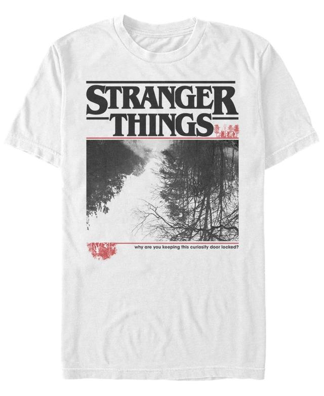 Stranger Things Mens Upside Down Photo Short Sleeve T-Shirt Product Image