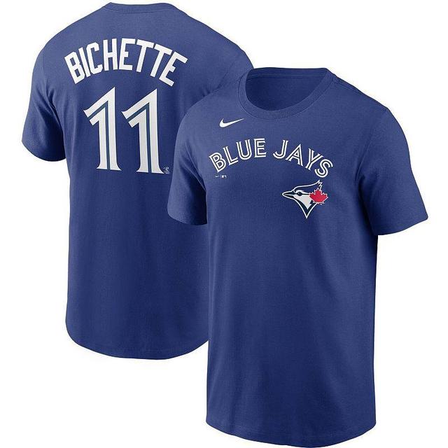 Mens Nike Bo Bichette Royal Toronto Blue Jays Name & Number T-Shirt Product Image