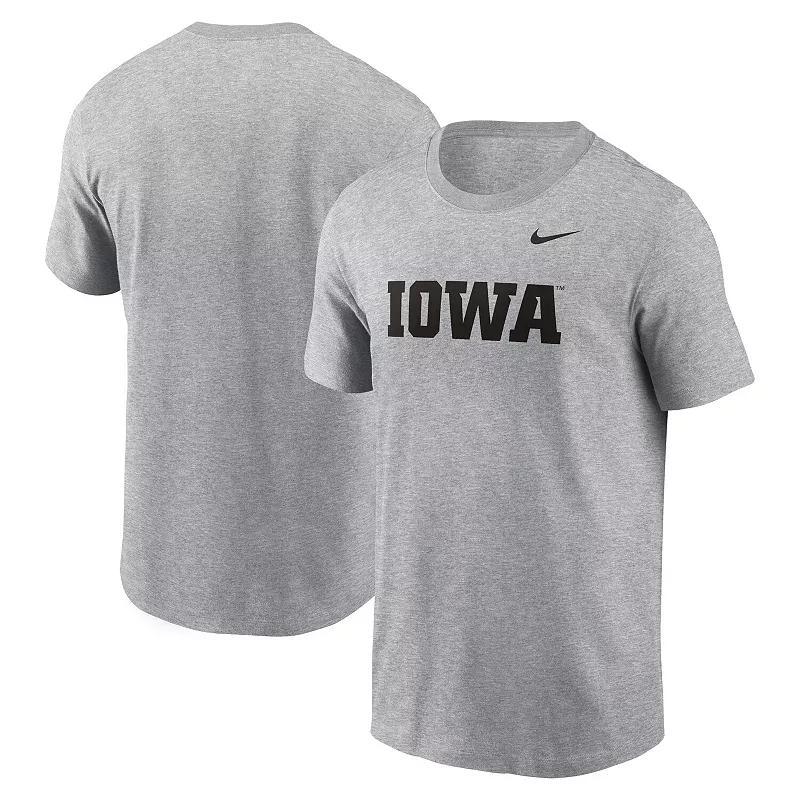 Nike Mens Iowa Hawkeyes Primetime Ever Wordmark T-Shirt Product Image