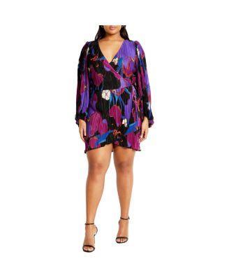 Plus Size Kira Print Dress Product Image