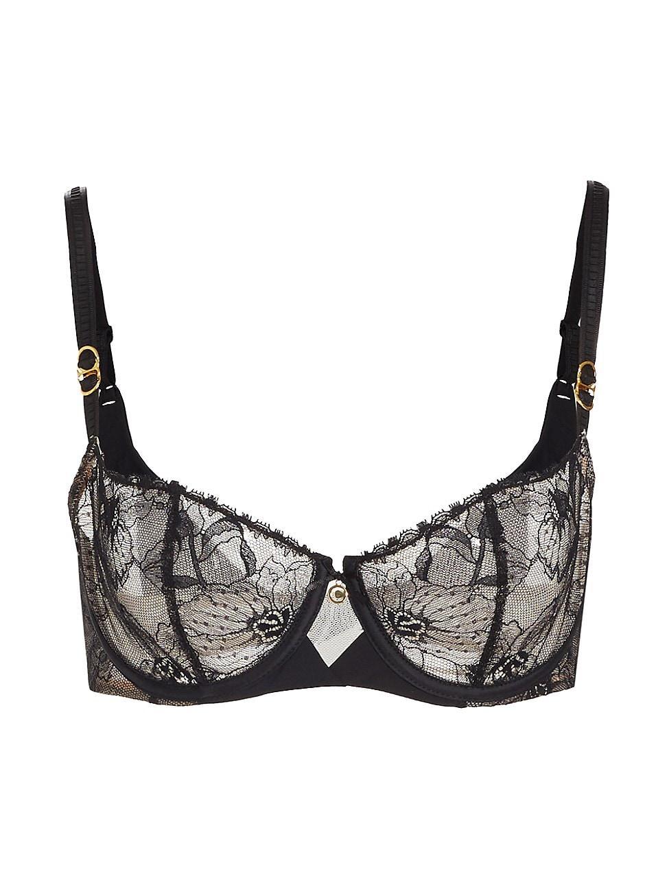 Chantelle Lingerie Orchids Underwire Demi Bra Product Image