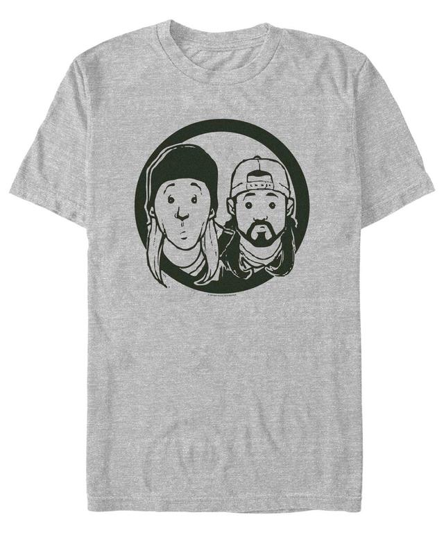 Fifth Sun Mens Jay and Silent Bob Short Sleeve T-shirt Product Image