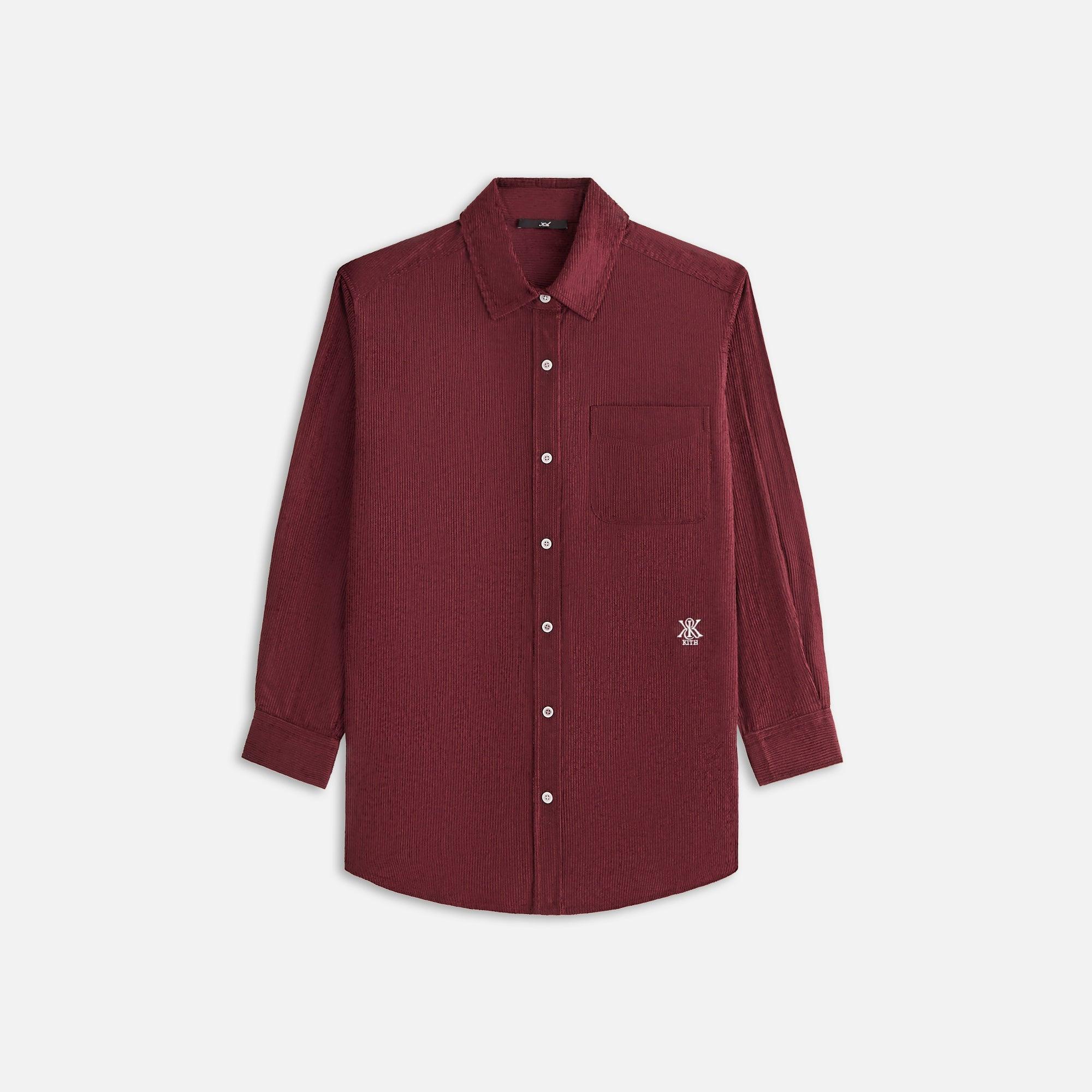 Kith Women Ora II Cord Shirt - Magma Female Product Image