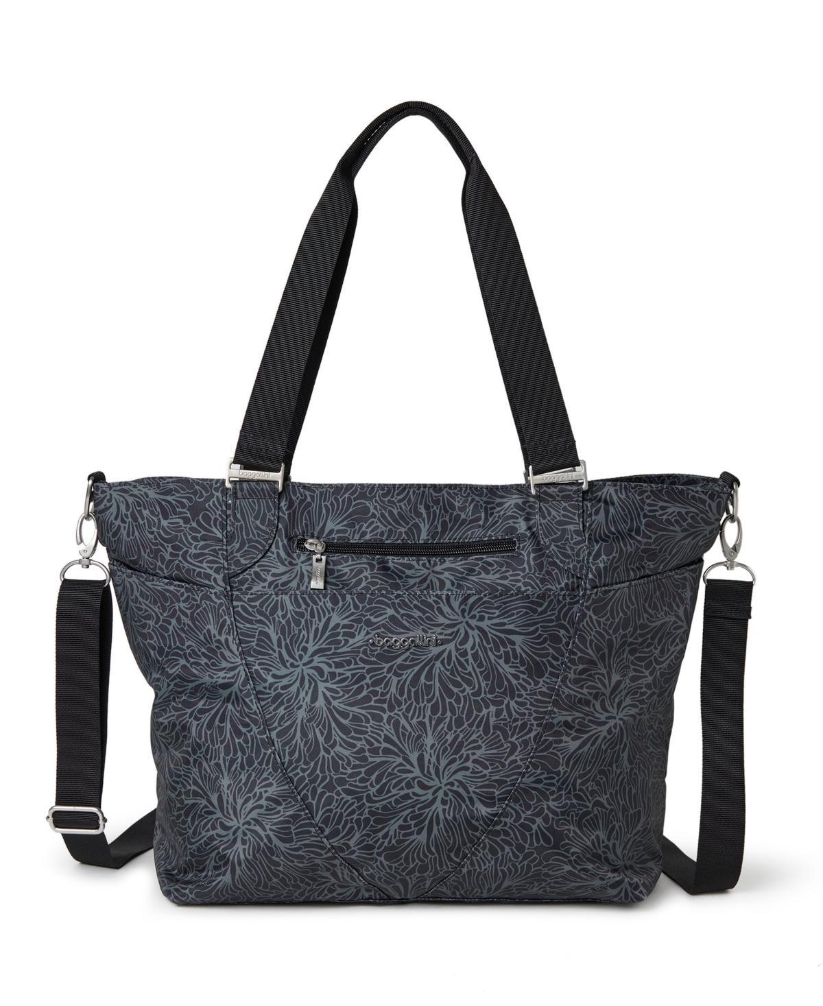 baggallini Avenue Convertible Tote Bag, Grey Product Image