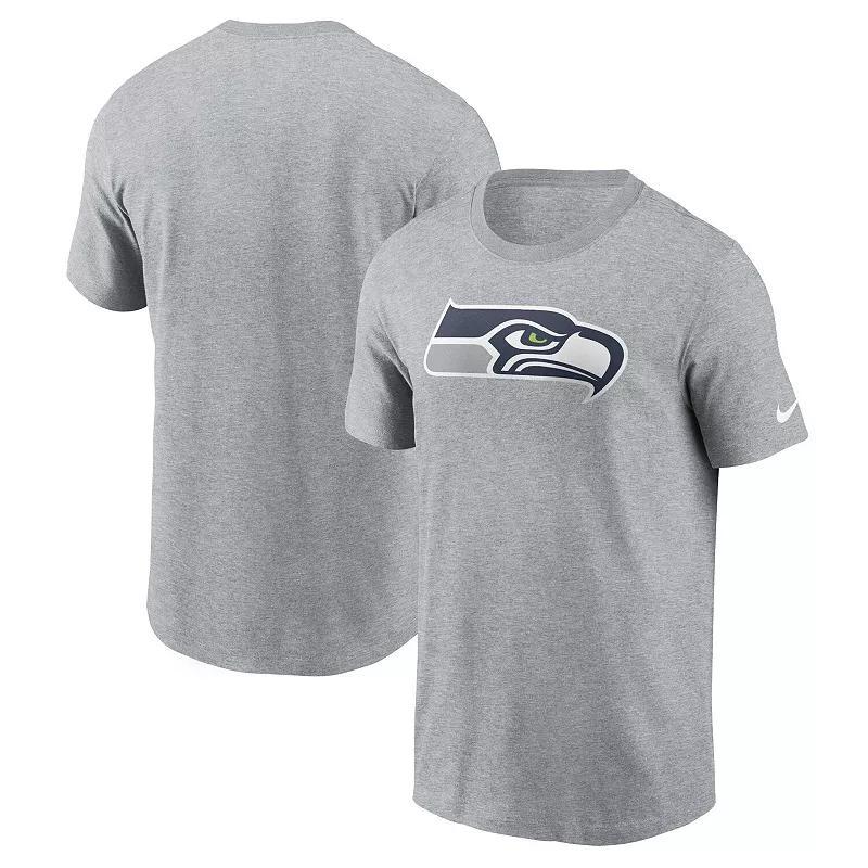 Mens Nike Gray Seattle Seahawks Logo Essential T-shirt Product Image