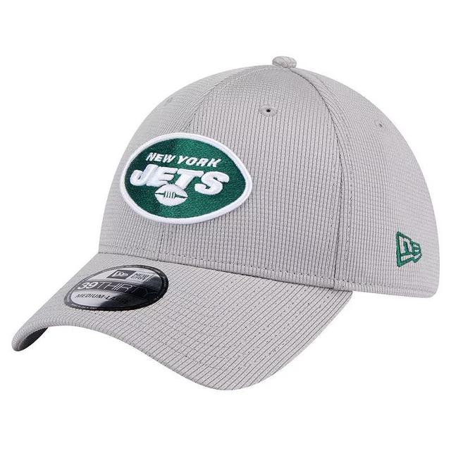 Mens New Era Gray New York Jets Active 39THIRTY Flex Hat Product Image