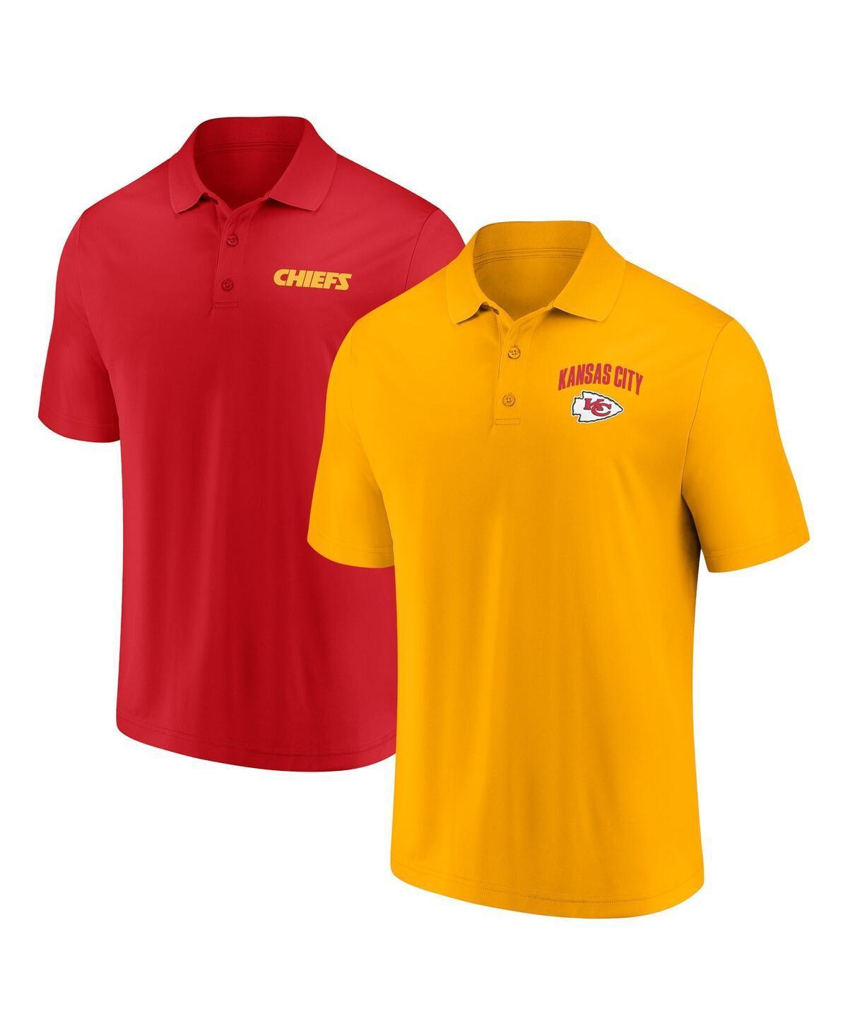 Mens Fanatics Los Angeles Chargers Lockup Two-Pack Polo Set Product Image