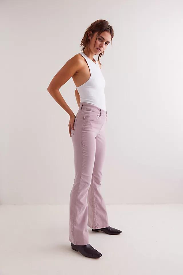 CRVY Karma Cord Flare Jeans Product Image