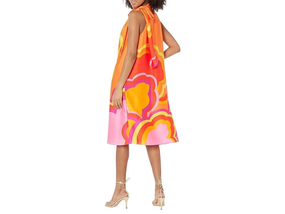 Trina Turk Becoming Dress (Tangerine Dream Multi) Women's Clothing Product Image