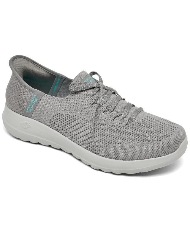 Skechers Womens Go Walk Joy - Abby Faux Lace Walking Sneakers from Finish Line Product Image