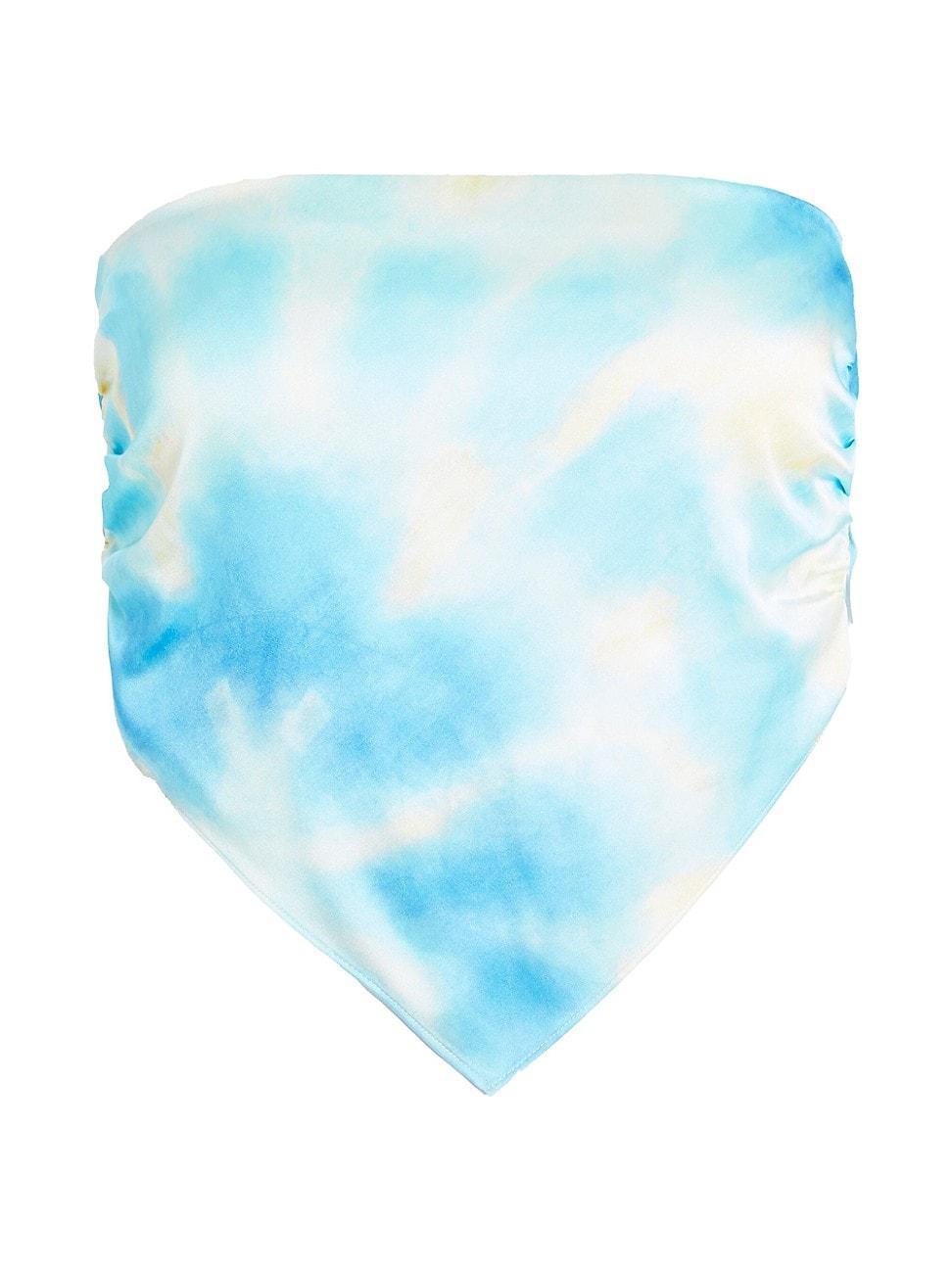 Womens Natalia Silk Scarf Top Product Image