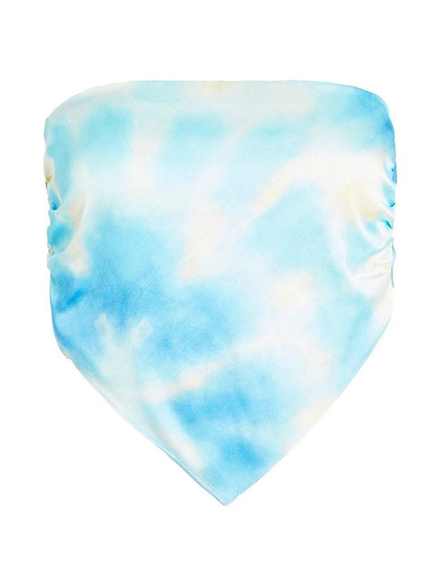 Womens Natalia Silk Scarf Top Product Image