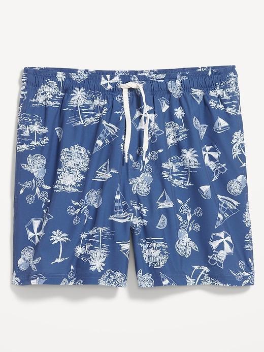 Printed Swim Trunks -- 7-inch inseam Product Image