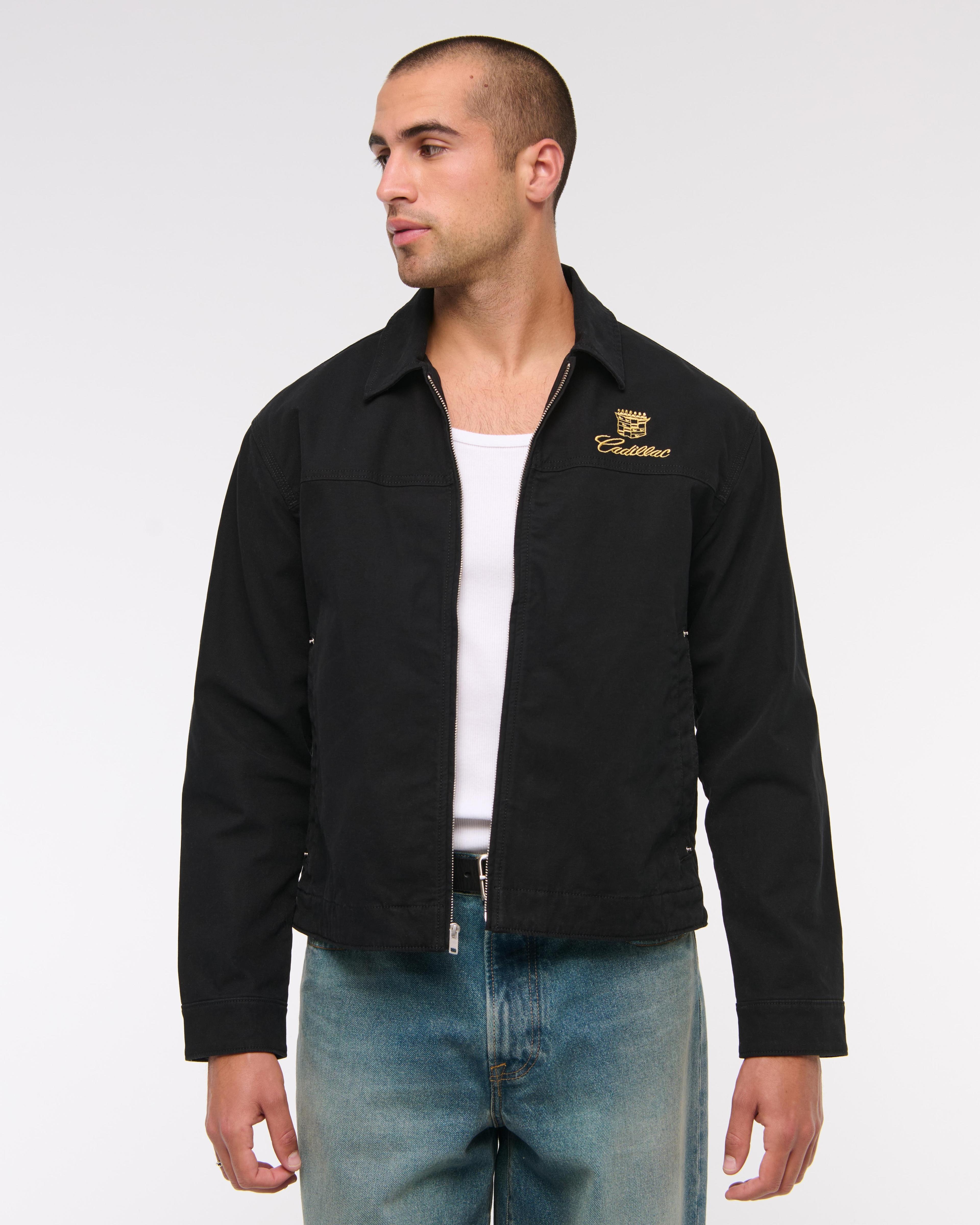 Ford Cropped Zip Workwear Jacket Product Image