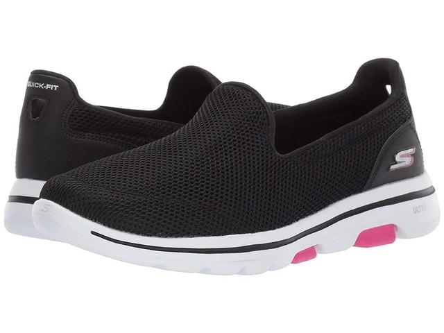 SKECHERS Performance Go Walk 5 - 15901 Hot Pink) Women's Shoes Product Image