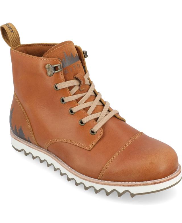 Territory Mens Zion Wide Tru Comfort Foam Lace-Up Water Resistant Ankle Boots Product Image