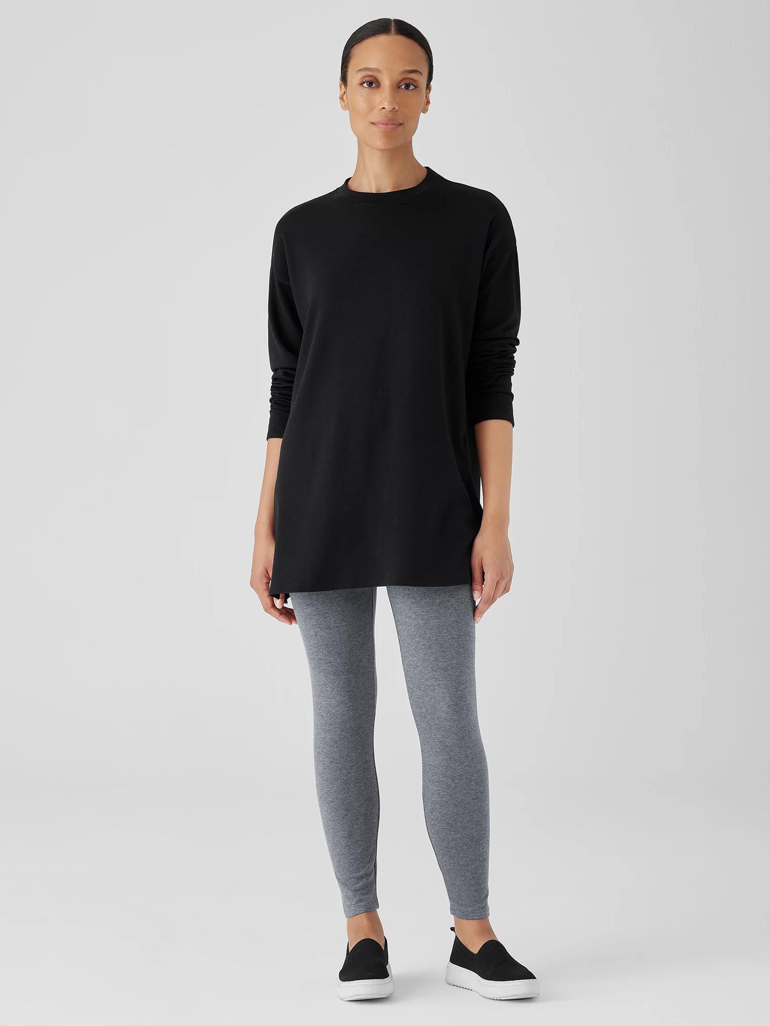 Cozy Brushed Terry Hug High-Waisted Leggings Product Image