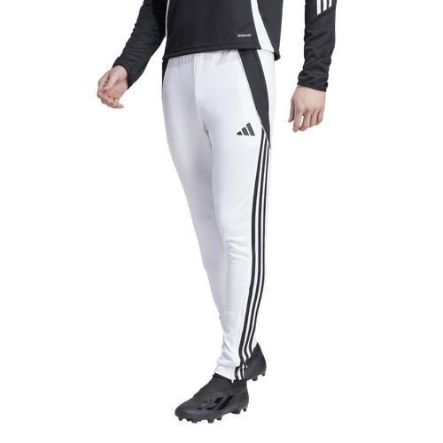 adidas Mens adidas Tiro 24 Track Pants - Mens White/Black Product Image