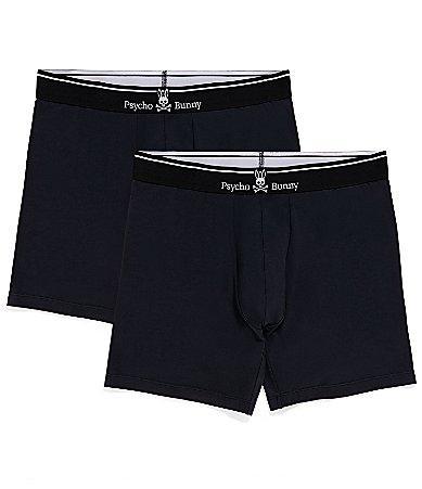 Psycho Bunny 2-Pack Stretch Cotton & Modal Boxer Briefs Product Image