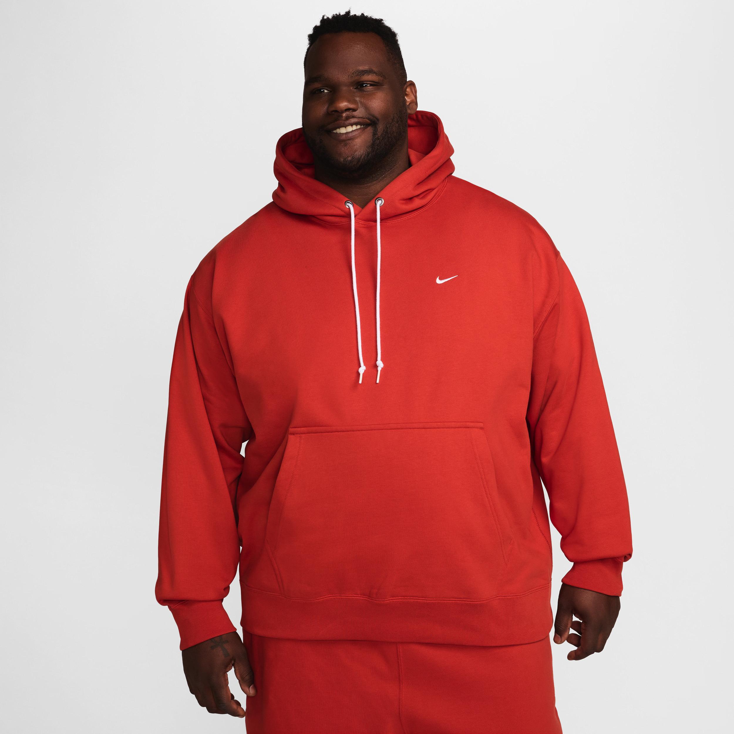 Nike Men's Solo Swoosh Fleece Pullover Hoodie Product Image