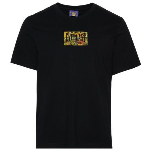 Coney Island Picnic Mens X Everlast Watercolor Short Sleeve T-Shirt - Caviar/Black Product Image