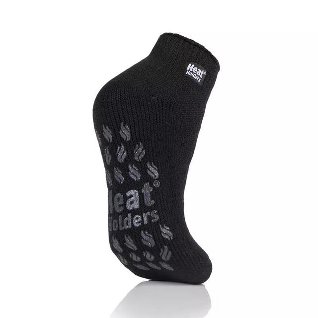 Heat Holders Womens Original 7X Warmer Solid Ankle Slipper Socks with Grippers Product Image