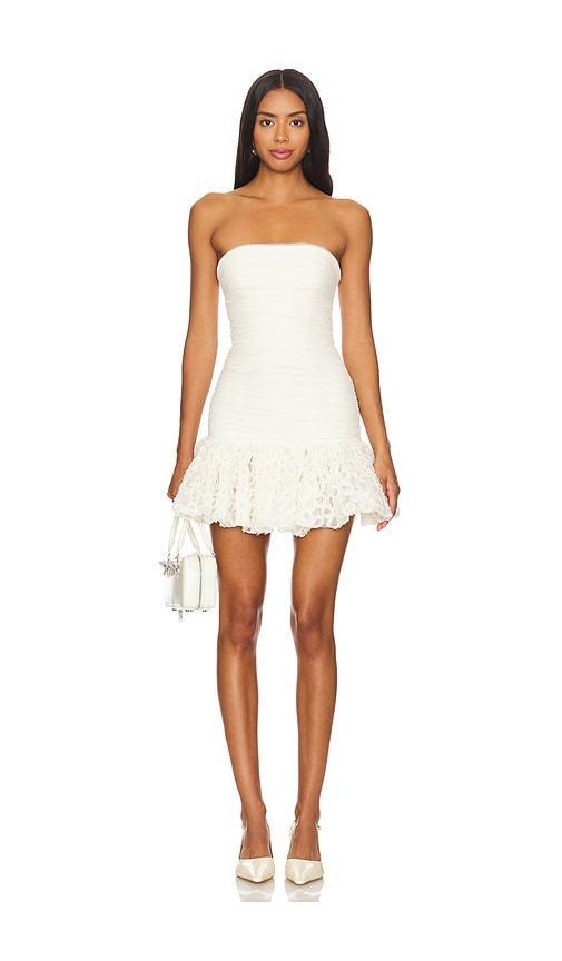 Lovers and Friends Roxie Mini Dress in White Product Image