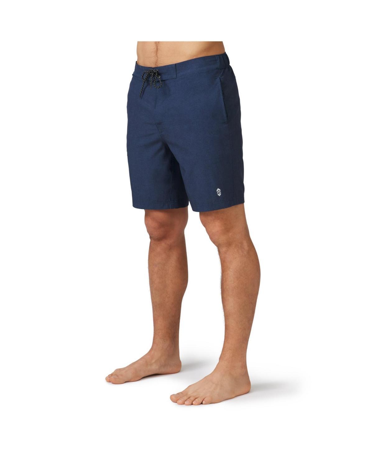 Free Country Mens Textured Solid Cargo Surf Swim Short Product Image