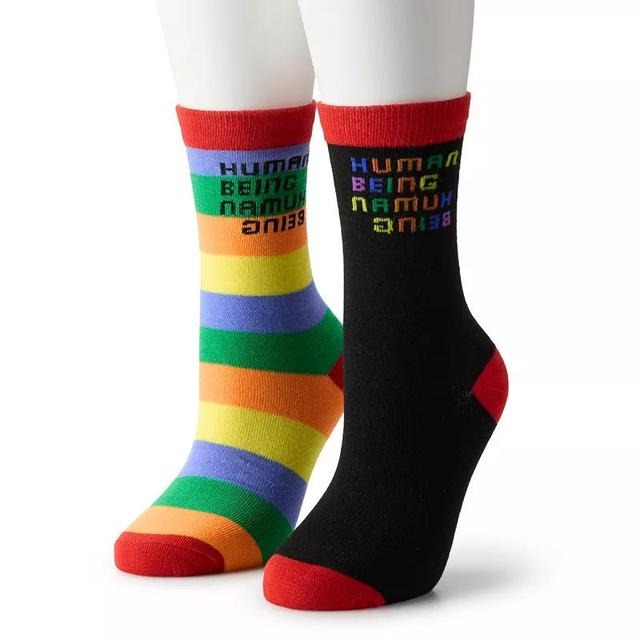 Ph By The Phluid Project 2-pk. Pride Month Crew Socks, Mens Product Image