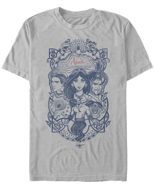 Disneys Aladdin Mens Jasmine, Jafar & Genie Graphic Tee Product Image