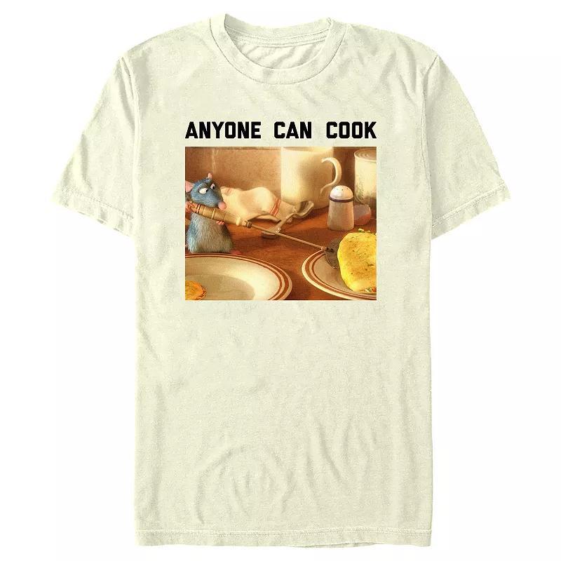 Disney / Pixars Ratatouille Remy Making Omelette Mens Graphic Tee Product Image