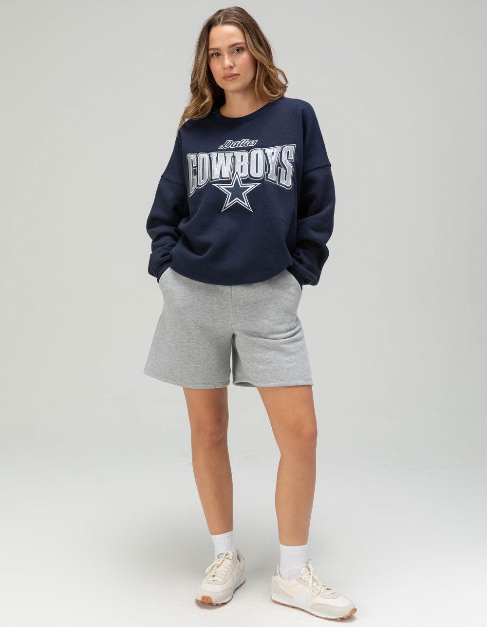 DALLAS COWBOYS Womens Crewneck Sweatshirt Product Image