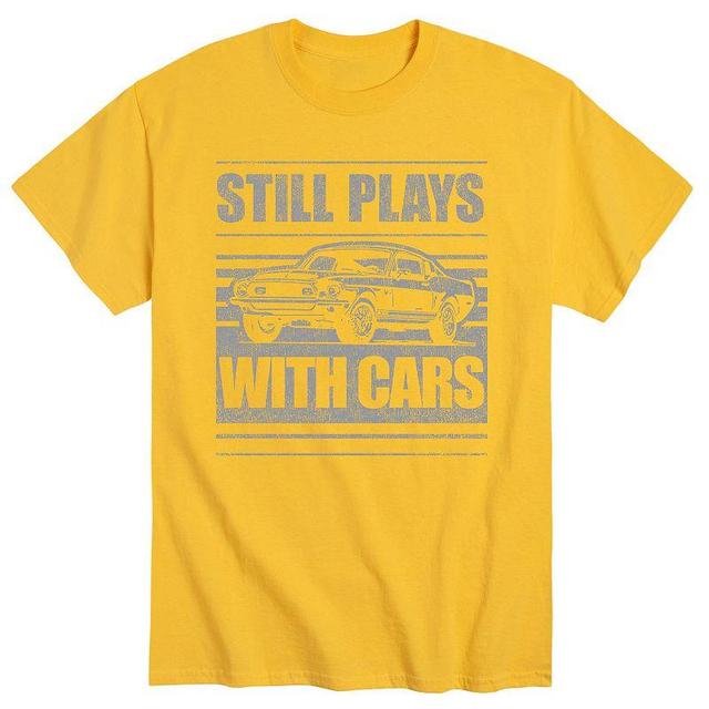 Mens Still Plays With Cars Tee Product Image