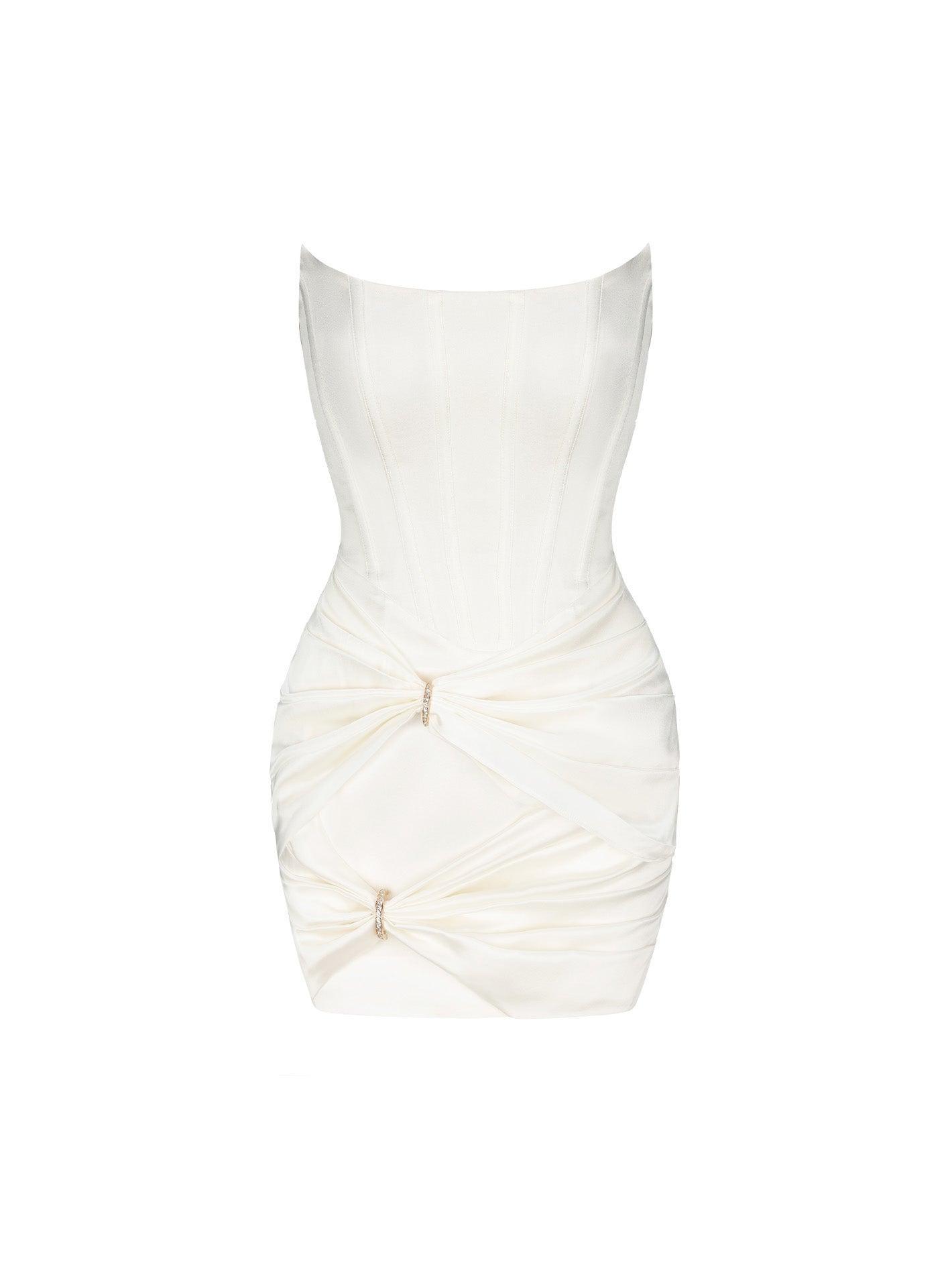 Helena Dress (White) Product Image