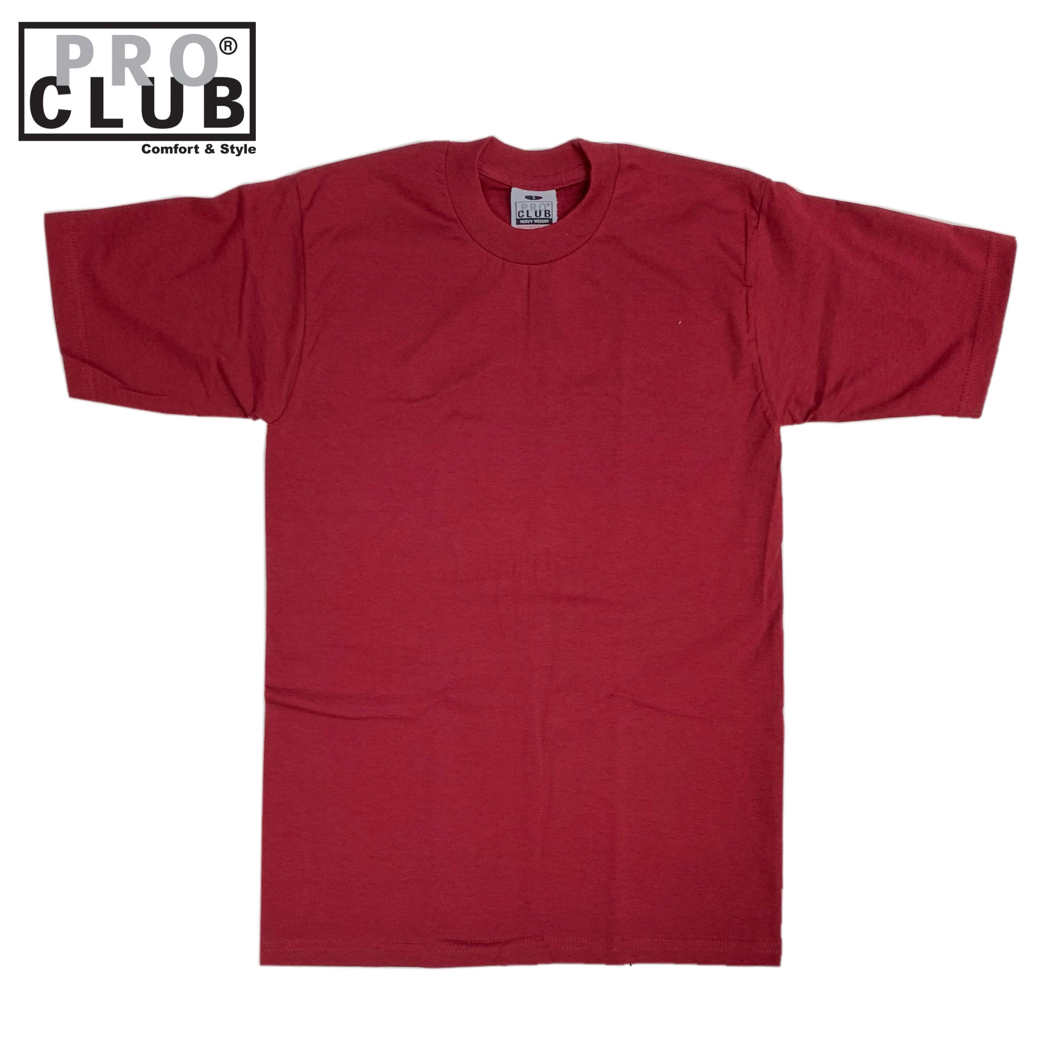 Pro Club Men's Heavyweight Cotton Short Sleeve Crew Neck T-Shirt (More Colors) Male Product Image