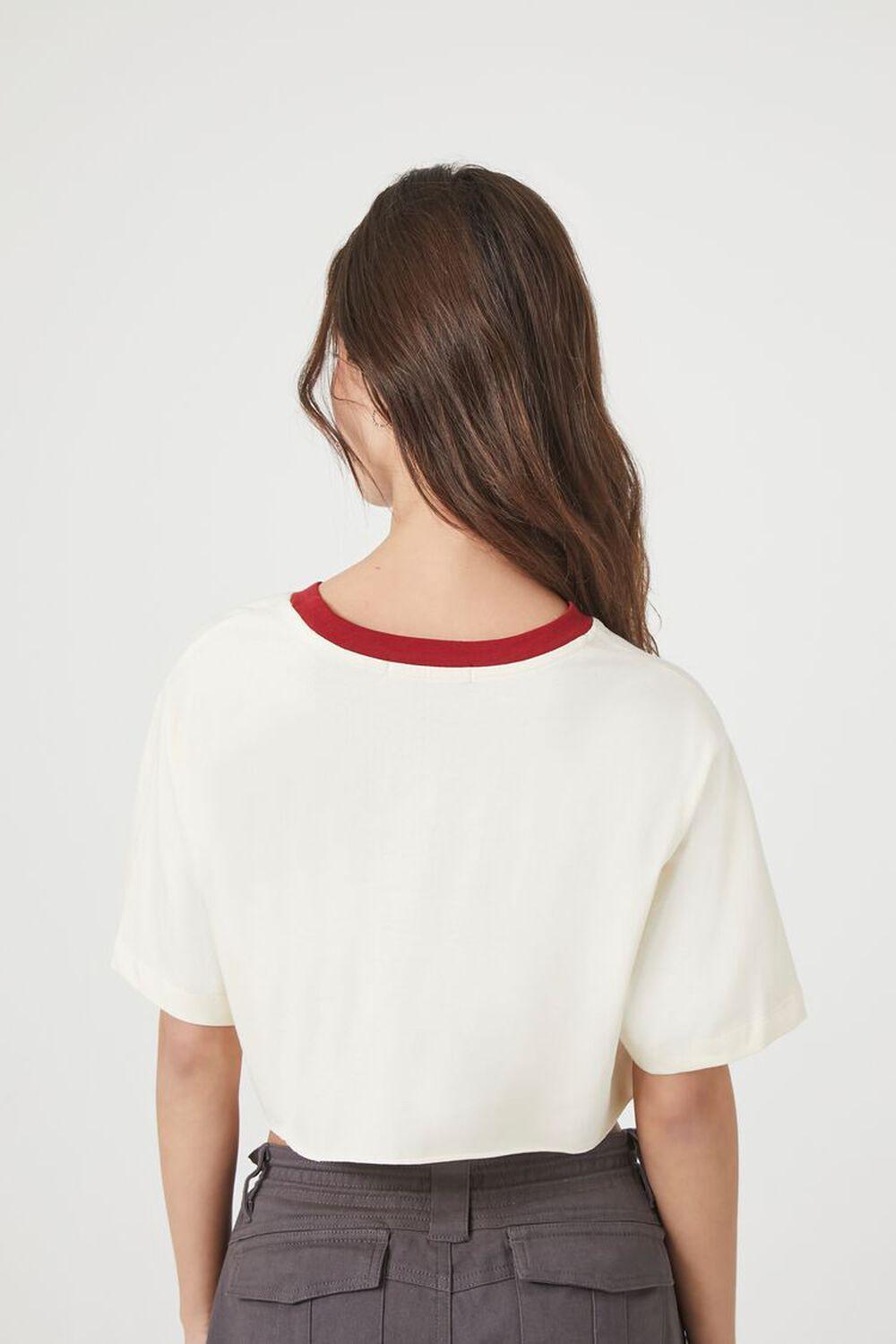 South Village Graphic Cropped Tee | Forever 21 Product Image