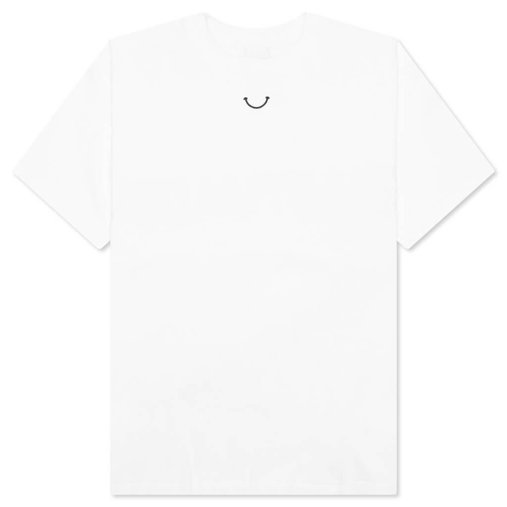 Smile S/S T-Shirt - White Male Product Image