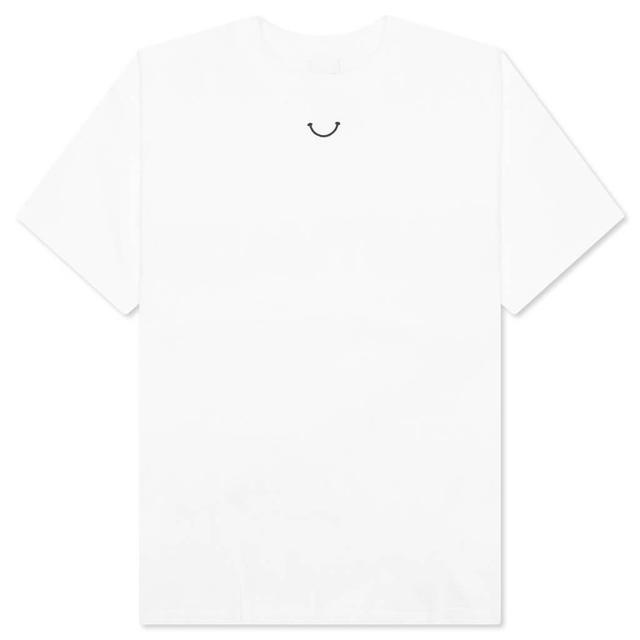 Smile S/S T-Shirt - White Male Product Image